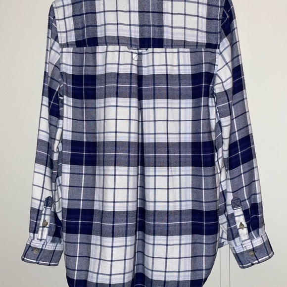 American Eagle Ahhmazingly Soft Flannel Button Down Shirt Small - Picture 5 of 9